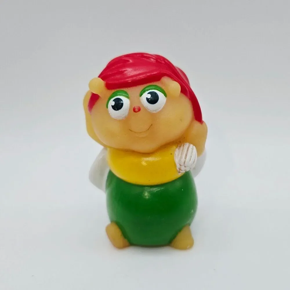 Vintage Hasbro Playskool GLO Clutterbug friends worm